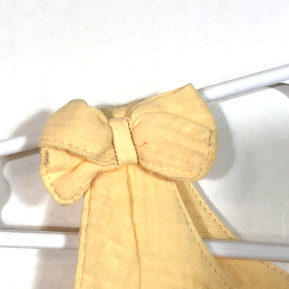 Yellow Modern Moments by Gerber Baby Girl Romper 3T Cotton New Overalls - Picture 3 of 11